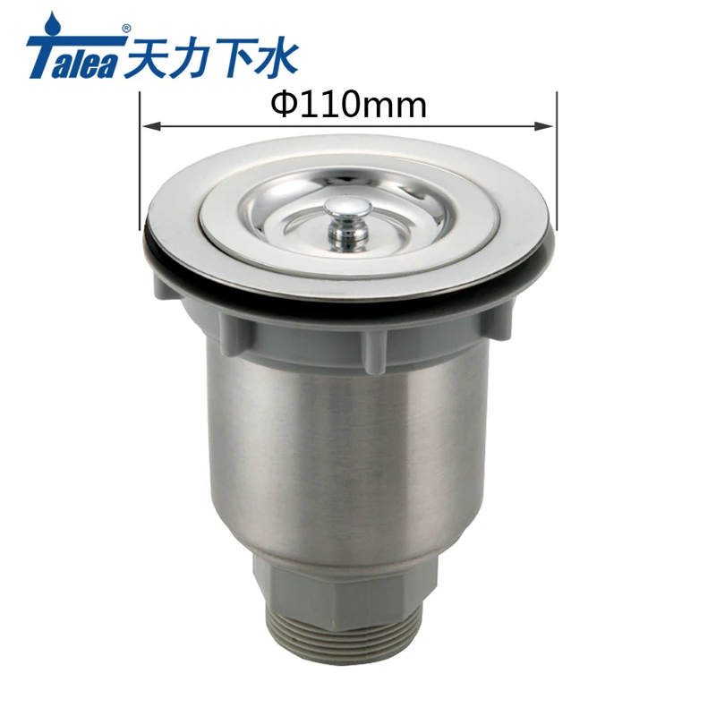 Talea Kitchen Sink SUS304 Strainer Vegetable Washing Basin 3.5" Waste without Overflow XK128C031
Talea Kitchen Sink SUS304 Strainer Vegetable Washing Basin 3.5" Waste without Overflow XK128C031