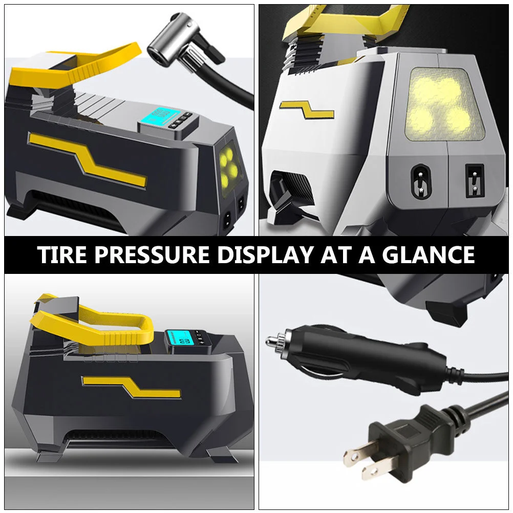 Dual-Use Air Pump Board Compressor Truck Tire Car Purpose Pressure Gauge Metal Vehicle Smart Digital Inflator Electric
Dual-Use Air Pump Board Compressor Truck Tire Car Purpose Pressure Gauge Metal Vehicle Smart Digital Inflator Electric