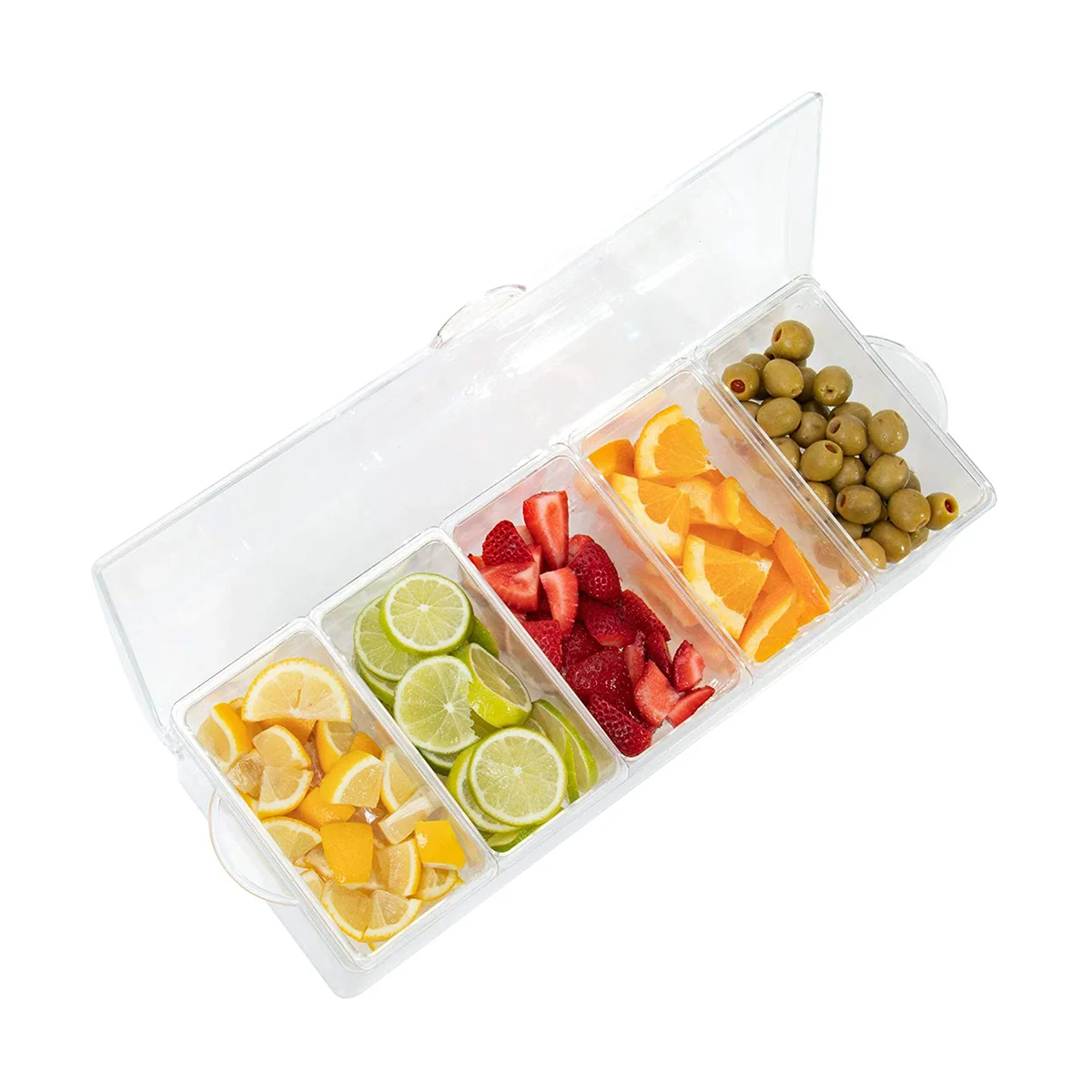 Refrigerated Condiment Plate Picnic Fresh-Keeping Ice Box Five-Grid Split Fruit Plate Seasoning Plate
Refrigerated Condiment Plate Picnic Fresh-Keeping Ice Box Five-Grid Split Fruit Plate Seasoning Plate