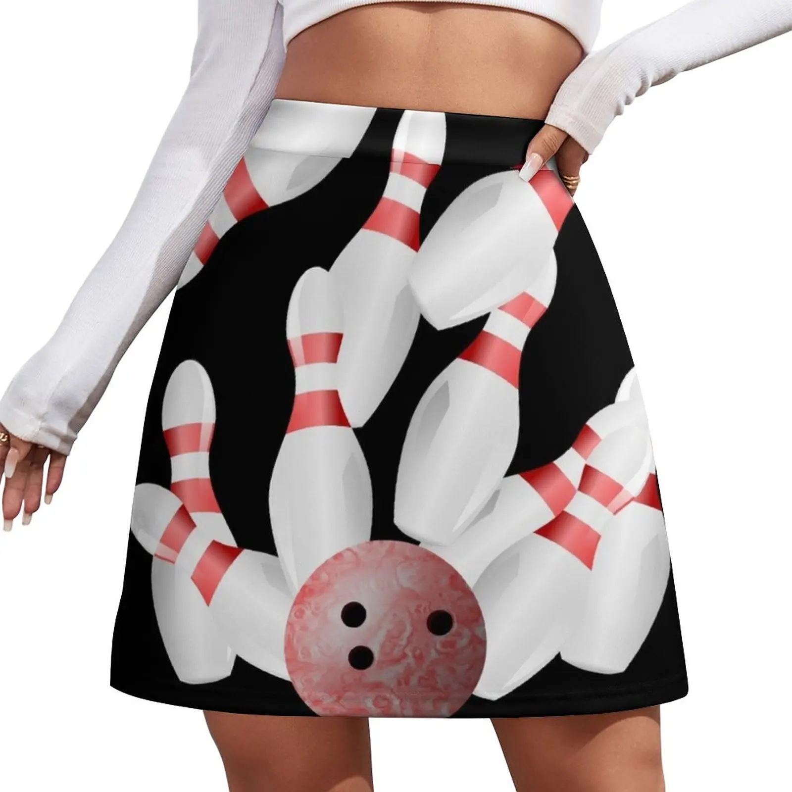 

Ten-pin bowling strike Mini Skirt womens skirts dresses for prom skirts summer 2024 woman