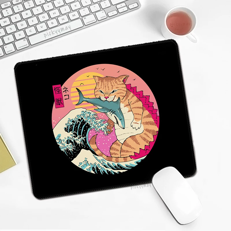 Samurai Cat Kawaii Small Mousepad Great Wave Mousepads Keyboard Mat Table Rug Office Mouse Pad For Gift Deskpads Nonslip Rubber
Samurai Cat Kawaii Small Mousepad Great Wave Mousepads Keyboard Mat Table Rug Office Mouse Pad For Gift Deskpads Nonslip Rubber