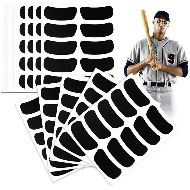 

Eye Black Stickers Football 50 Sheets Under Eye Fan Baseball Strips Sports Eye Stickers For Girls Boys Adults Kids Sport Lovers