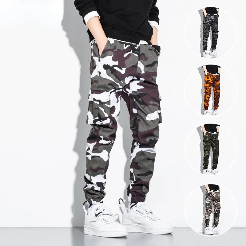 

Men Camouflage Jogger Cargo Pants Outdoor Tactical Military Pant Casual Streetwear Pockets Pants Men Cotton Trouser Big Size 8XL