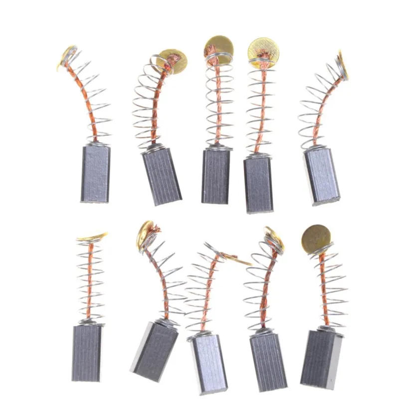 10Pcs Hot Selling Mini Carbon Brushes Spare Parts Drill Electric Grinder Replacement For Electric Motors Rotary Tool 4Styles
10Pcs Hot Selling Mini Carbon Brushes Spare Parts Drill Electric Grinder Replacement For Electric Motors Rotary Tool 4Styles