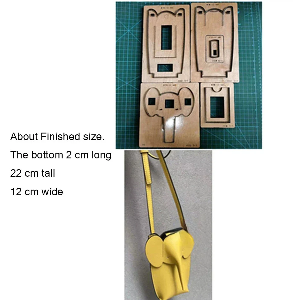 Handmade Crafts Making Decor Supplies Dies Template Wooden Cutting Dies Leather Tools Elephant Card Bag Die Cut
Handmade Crafts Making Decor Supplies Dies Template Wooden Cutting Dies Leather Tools Elephant Card Bag Die Cut