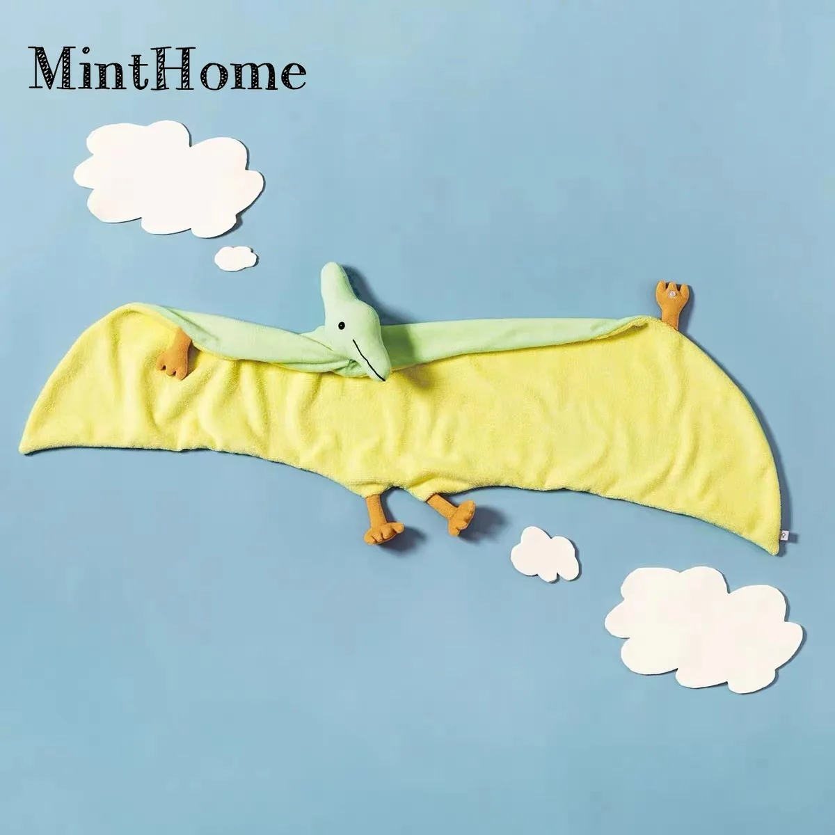 Japanese Style Pterosaur Shawl Creative Cute Soft Terry Cloth Indoor Warm Cloak Bath Towel Air Conditioning 3D Blanket
Japanese Style Pterosaur Shawl Creative Cute Soft Terry Cloth Indoor Warm Cloak Bath Towel Air Conditioning 3D Blanket