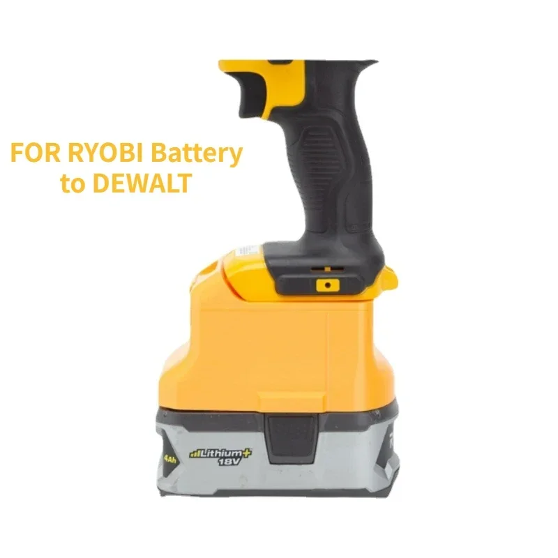 Adapter For RYOBI ONE+ 18V Lithium Battery Converter to for Dewalt 20V Cordless Power Tools (Not include tools and battery)
Adapter For RYOBI ONE+ 18V Lithium Battery Converter to for Dewalt 20V Cordless Power Tools (Not include tools and battery)