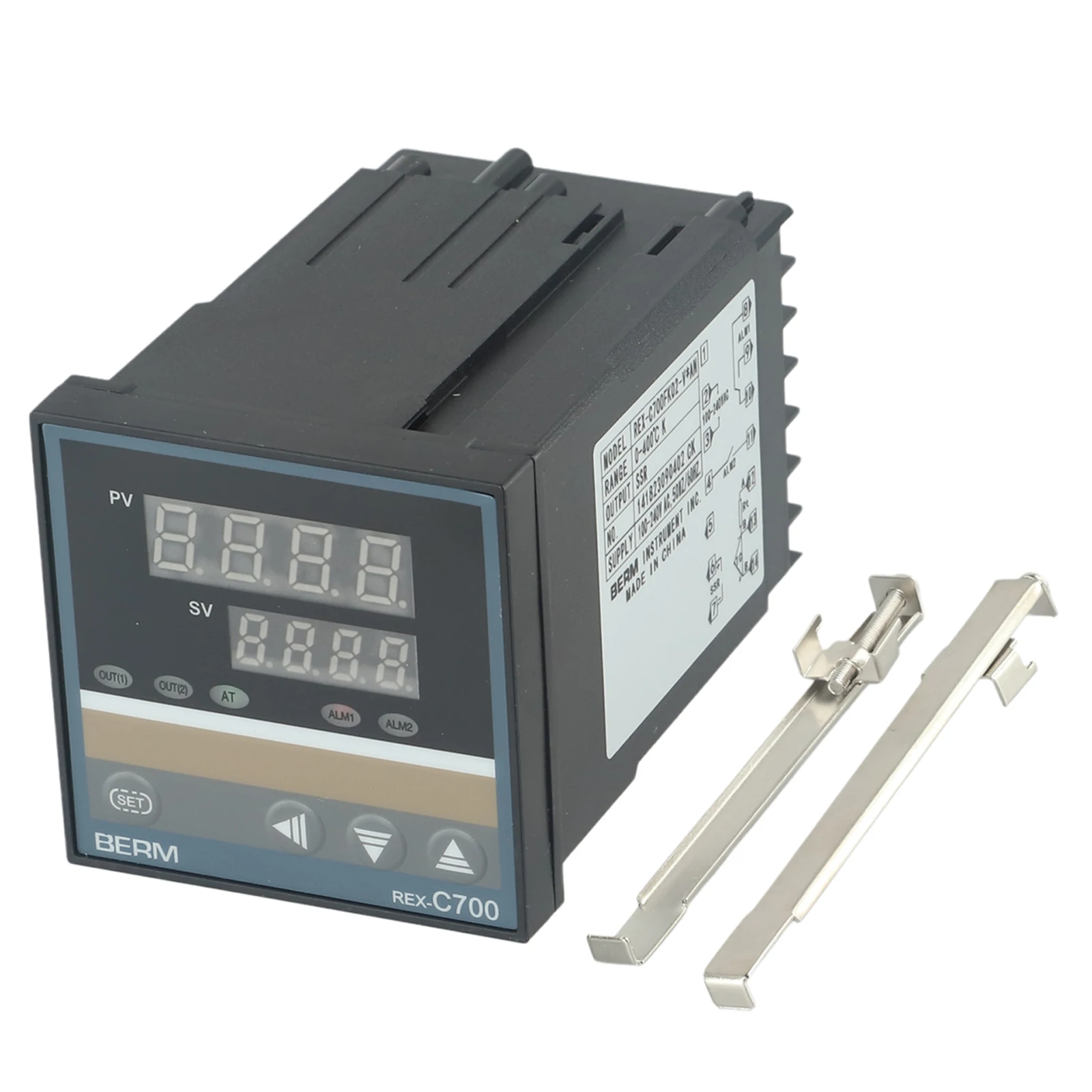 SSR Output Temperature Controller REX C700FK02 V AN Model High Control Accuracy Anti interference Long Service Life
SSR Output Temperature Controller REX C700FK02 V AN Model High Control Accuracy Anti interference Long Service Life