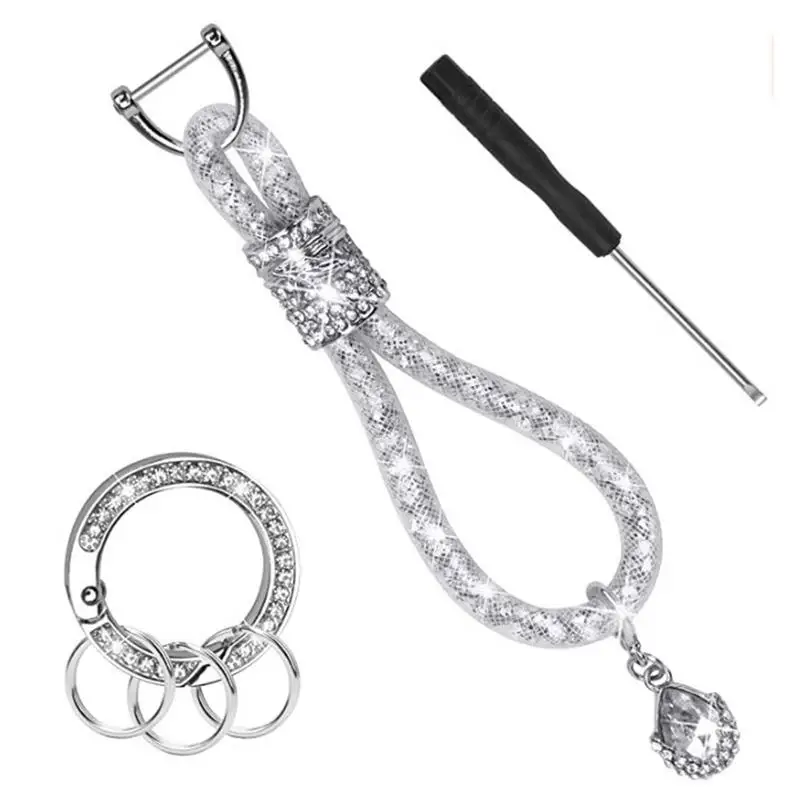 Crystal Car Keychains For Women Fashionable Bling Car Key Chain With Glitter Rhinestone Keychain Accessories With Key Ring
Crystal Car Keychains For Women Fashionable Bling Car Key Chain With Glitter Rhinestone Keychain Accessories With Key Ring