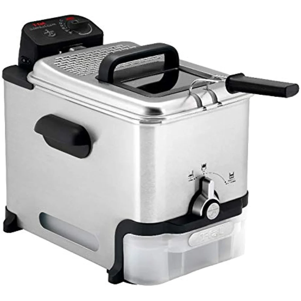 Stainless Steel Deep Fryer ,1700 Watts Easy Clean, Temp Control, Digital Timer, Oil Filtration, Dishwasher Safe Parts
Stainless Steel Deep Fryer ,1700 Watts Easy Clean, Temp Control, Digital Timer, Oil Filtration, Dishwasher Safe Parts