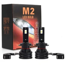 2PCS Car Led Headlight H7 Led Lamp High Or Low Beam CSP Led CHIP Turbo 6000K 9600LM Mini Size 12V 24V
2PCS Car Led Headlight H7 Led Lamp High Or Low Beam CSP Led CHIP Turbo 6000K 9600LM Mini Size 12V 24V