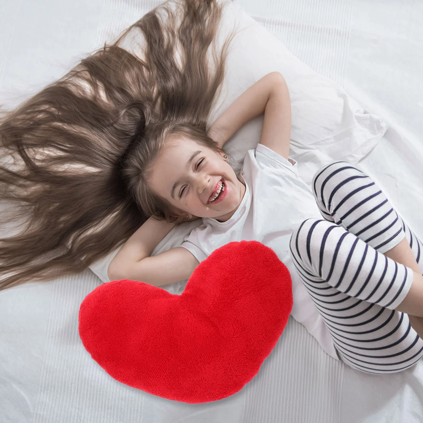 Heart Pillow Plush Heart Shaped Pillow Room Throw Pillow Heart Plush Pillow for Couch Bed 
Heart Pillow Plush Heart Shaped Pillow Room Throw Pillow Heart Plush Pillow for Couch Bed