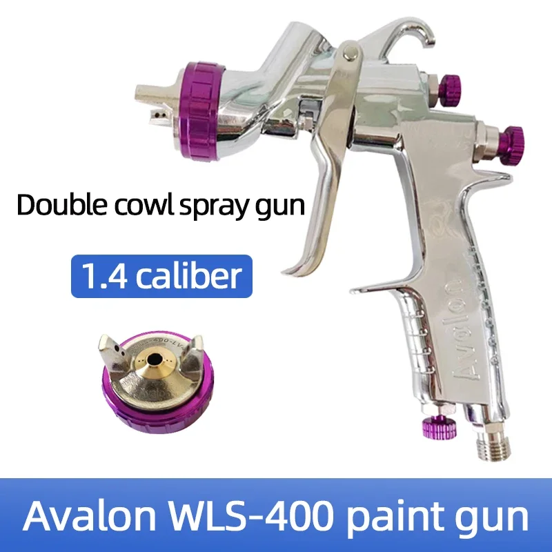 

Taiwan original Avalon 400 Car Spray Gun Spray Paint Oil Based Varnish Spray Gun Nozzle 1.4 Caliber Pneumatic Can Gravity Type