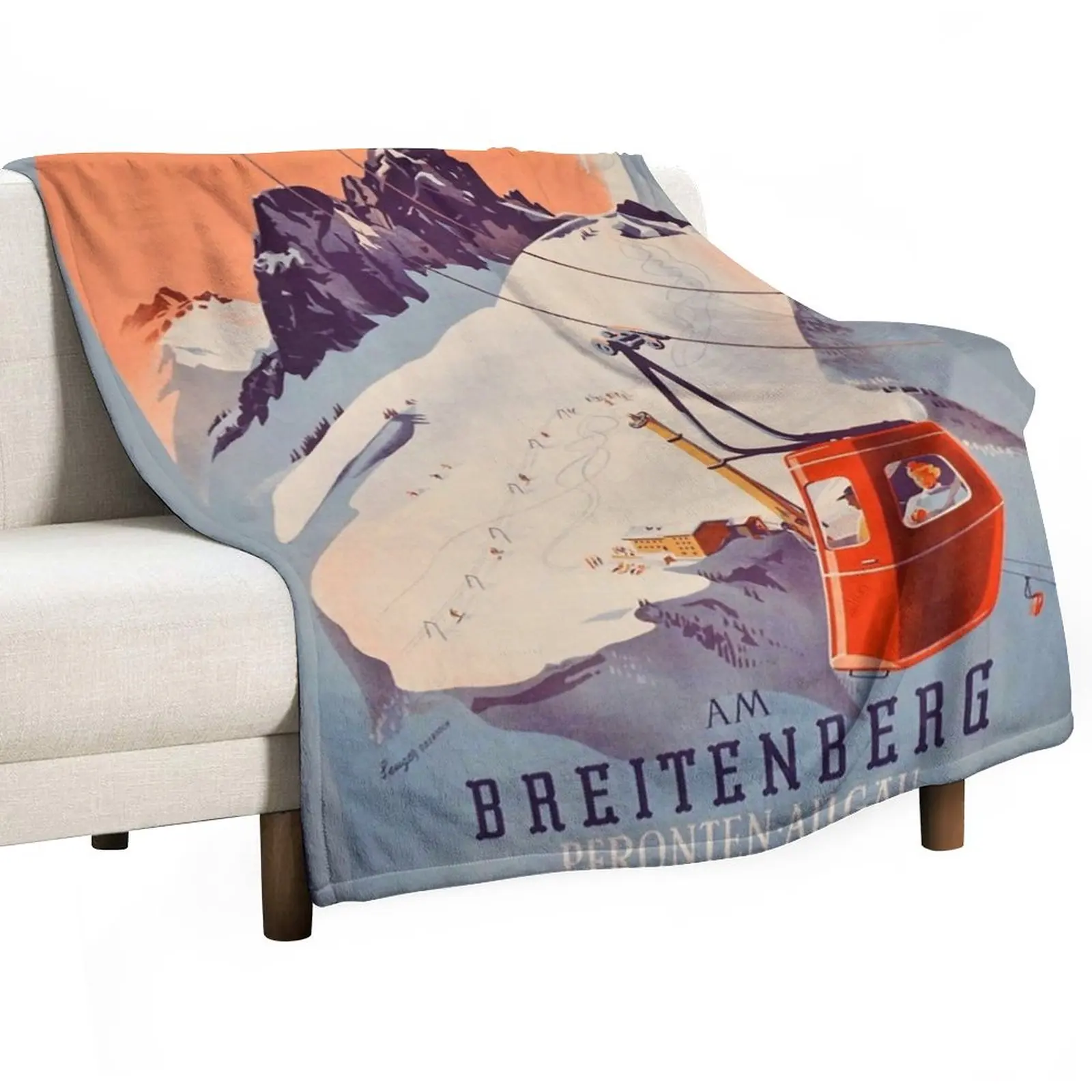 Vintage German Gondola Sport Ski Travel poster Throw Blanket Blanket For Baby Quilt Blanket Extra Large Throw Blanket
Vintage German Gondola Sport Ski Travel poster Throw Blanket Blanket For Baby Quilt Blanket Extra Large Throw Blanket