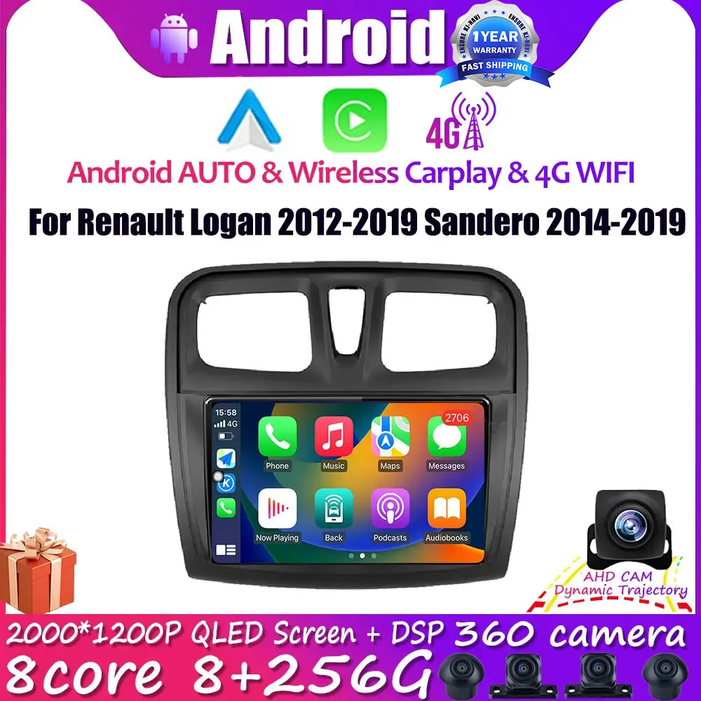 Автомобильная Мультимедийная система, плеер 9 дюймов на Android 14, с GPS, Wi-Fi, DSP, 4G, для Renault Logan 2012-2019, Sandero 2014-2019
Автомобильная Мультимедийная система, плеер 9 дюймов на Android 14, с GPS, Wi-Fi, DSP, 4G, для Renault Logan 2012-2019, Sandero 2014-2019