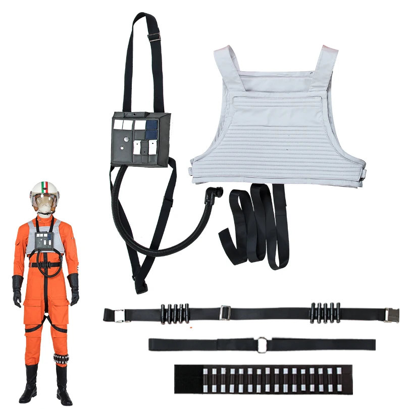 Hot Game Squadrons Rebel Alliance Pilots Cosplay Armor With Accessories Superhero Battle Costume Props
Hot Game Squadrons Rebel Alliance Pilots Cosplay Armor With Accessories Superhero Battle Costume Props