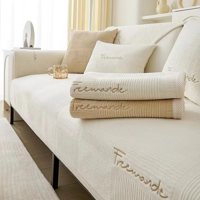 1PC Solid Color Plush Sofa Covers for Living Room Decor Winter Sofa Cushion Armchair Towel Furniture Seat Cover Corner Slipcover
1PC Solid Color Plush Sofa Covers for Living Room Decor Winter Sofa Cushion Armchair Towel Furniture Seat Cover Corner Slipcover