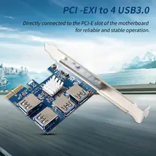 Riser Card Extender High Speed Stable Output PCB PCIE 009s 1x to 16x USB 3.0 Slot Multiplier Hub Adapter BTC Devices
Riser Card Extender High Speed Stable Output PCB PCIE 009s 1x to 16x USB 3.0 Slot Multiplier Hub Adapter BTC Devices
