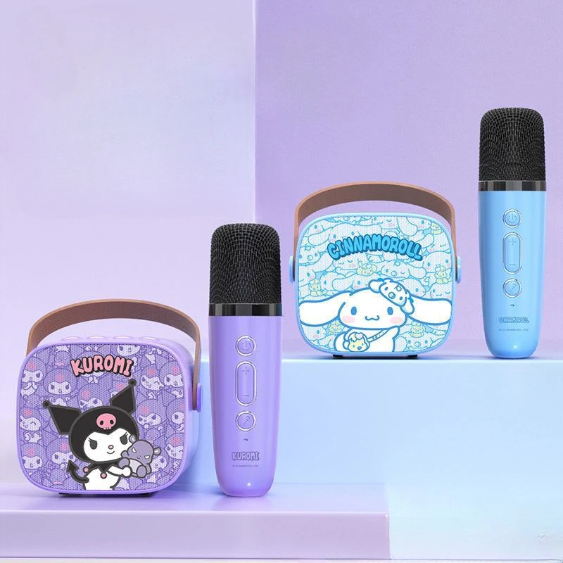 Sanrio Cinnamoroll Kuromi Wireless Bluetooth Singing Audio with Microphone High Sound Quality Home User Portable Small Speaker
Sanrio Cinnamoroll Kuromi Wireless Bluetooth Singing Audio with Microphone High Sound Quality Home User Portable Small Speaker