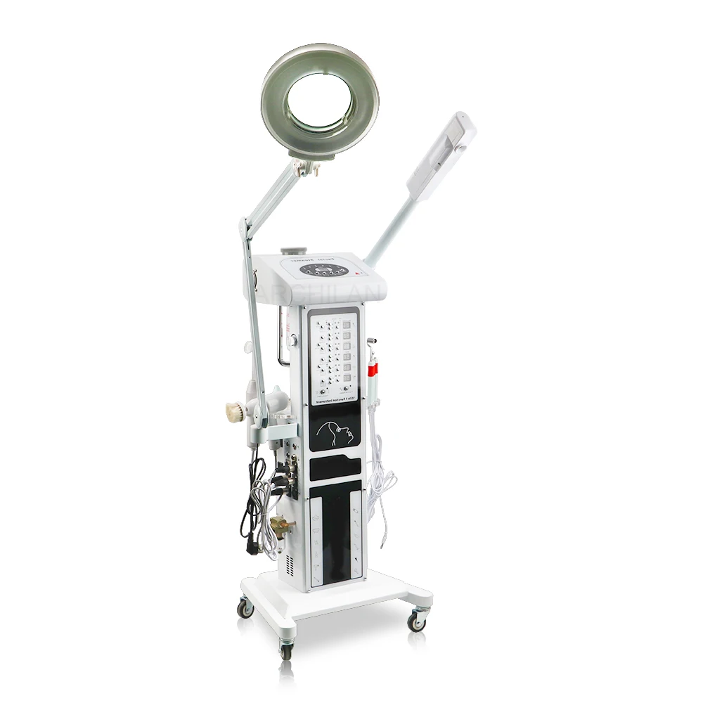 16 in 1 Multi-Function Beauty Equipment Facial Massage Machine Skin Lifting Hot Cold Facial Steamer With Magnifying Light
16 in 1 Multi-Function Beauty Equipment Facial Massage Machine Skin Lifting Hot Cold Facial Steamer With Magnifying Light