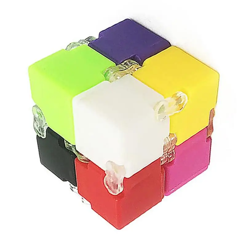 Infinite Cube Mini Toy Finger Anxiety Stress Relief Cube Blocks Rainbow Color Children Kids Funny Toys Gift Toys For Children
Infinite Cube Mini Toy Finger Anxiety Stress Relief Cube Blocks Rainbow Color Children Kids Funny Toys Gift Toys For Children