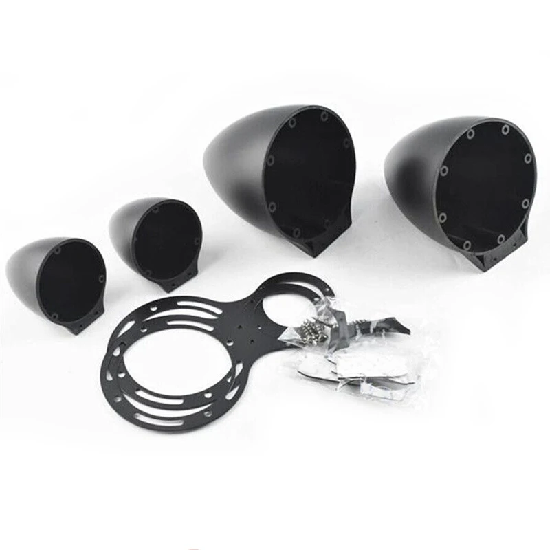 Universal Car 3.5 inch Speaker Modified Three-Way Tweeter Bracket Base Shell Box Kit Nylon Plastic Black 
Universal Car 3.5 inch Speaker Modified Three-Way Tweeter Bracket Base Shell Box Kit Nylon Plastic Black