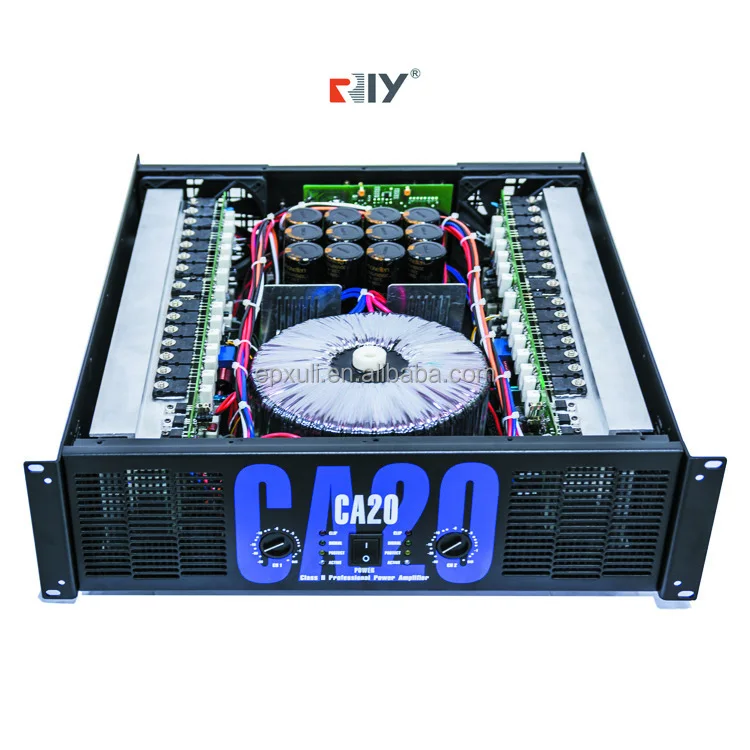 OEM/ODM CA Series 3U Audio Sound Standard CA12 CA18 CA20 5000 10000 Watts High Professional Power Amplifier
OEM/ODM CA Series 3U Audio Sound Standard CA12 CA18 CA20 5000 10000 Watts High Professional Power Amplifier