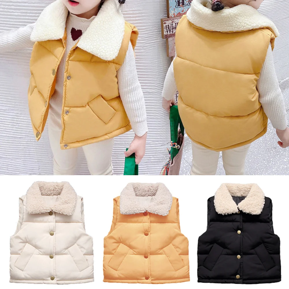2023 New Children Vest Jackets Winter Boys Girls Sleeveless Hooded Vest Jacket Thick Plus Velvet Kids Warm Vest Outwear Clothes
2023 New Children Vest Jackets Winter Boys Girls Sleeveless Hooded Vest Jacket Thick Plus Velvet Kids Warm Vest Outwear Clothes