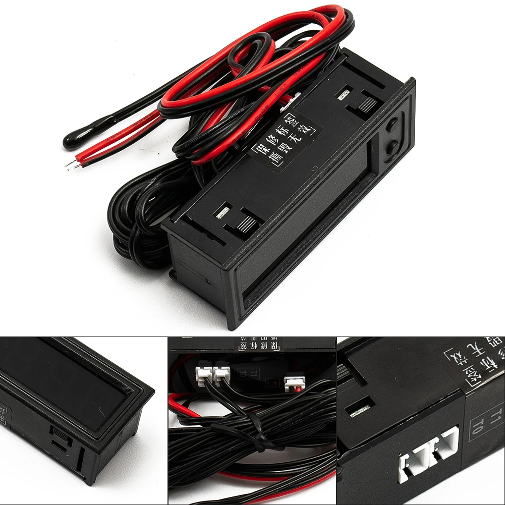 Mini Car Digital Clock Thermometer Voltmeter 3-IN-1 LED Display Digital Timer Voltmeter Interior Electronic Accessories
Mini Car Digital Clock Thermometer Voltmeter 3-IN-1 LED Display Digital Timer Voltmeter Interior Electronic Accessories