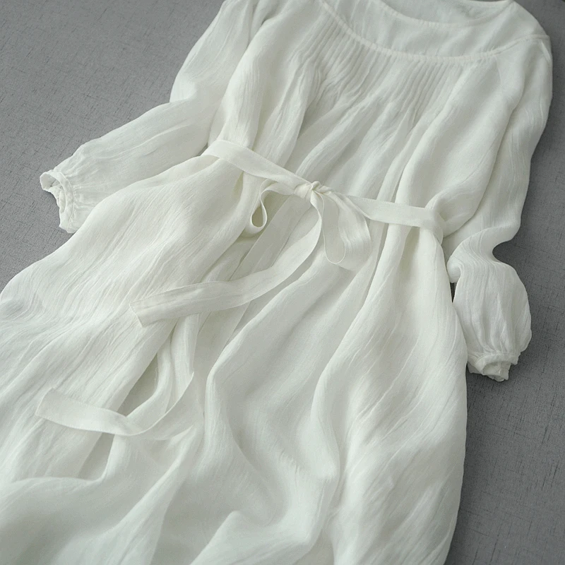 Женское свободное плиссированное платье, длинное белое/красное платье из натуральной дышащей ткани рами с эффектом потертости, обхват груди и О-образным вырезом, лето 114
Женское свободное плиссированное платье, длинное белое/красное платье из натуральной дышащей ткани рами с эффектом потертости, обхват груди и О-образным вырезом, лето 114