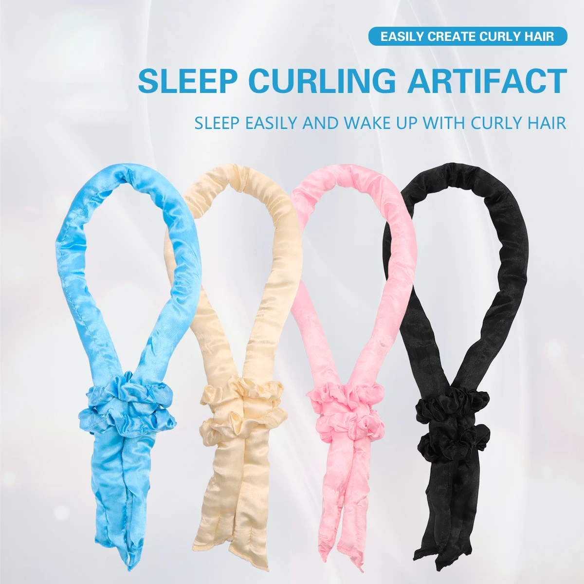 Женская Плойка для завивки волос без тепла, головная повязка для волос, Мягкая Блестящая Плойка для волос, инструменты для парикмахерской, аксессуары
Женская Плойка для завивки волос без тепла, головная повязка для волос, Мягкая Блестящая Плойка для волос, инструменты для парикмахерской, аксессуары