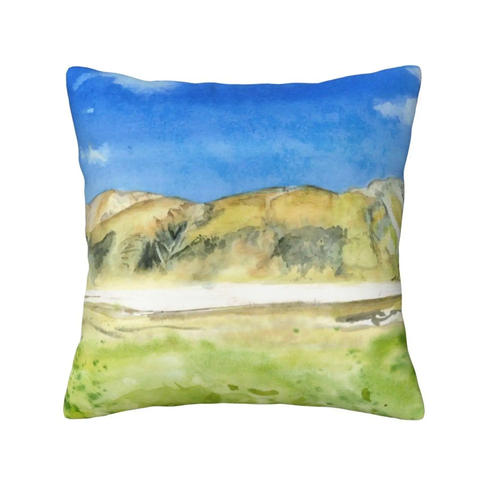 

View Of The Brabazon Range From Mount Sunday Bedroom Office Hug Pillowcase Carrot Liquor Brabazon Range New Zealand South