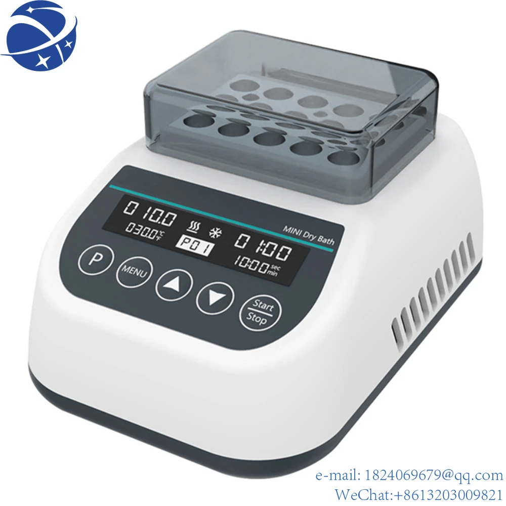 YUN YIMini Dry Bath Incubator Lab Metal Bath Constant Temperature Lab Thermostat Heater Incubator with Heating Block 0.2/0.5/1.5
YUN YIMini Dry Bath Incubator Lab Metal Bath Constant Temperature Lab Thermostat Heater Incubator with Heating Block 0.2/0.5/1.5