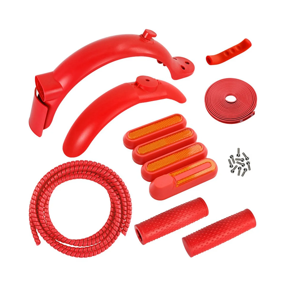 Electric Scooter Fender Line Tube Anti-Collision Strip Handlebars Grip for Xiaomi M365 Pro2 Scooter Parts,Red
Electric Scooter Fender Line Tube Anti-Collision Strip Handlebars Grip for Xiaomi M365 Pro2 Scooter Parts,Red