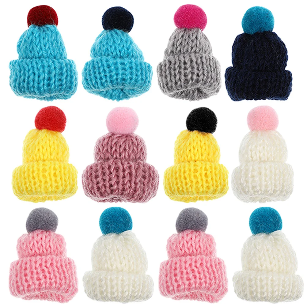 12/24pcs Christmas Wine Bottle Covers Doll Hats Miniature Hats Bottle Decors Knitted Hat DIY Handmade Accessories Phone Case
12/24pcs Christmas Wine Bottle Covers Doll Hats Miniature Hats Bottle Decors Knitted Hat DIY Handmade Accessories Phone Case