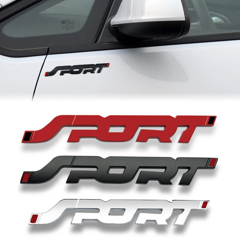 Car 3D Metal Sticker Auto Trunk Racing Sport Word Letter Logo Badge Decal Stickers Decorations Accessories Black/Red/Silvery
Car 3D Metal Sticker Auto Trunk Racing Sport Word Letter Logo Badge Decal Stickers Decorations Accessories Black/Red/Silvery
