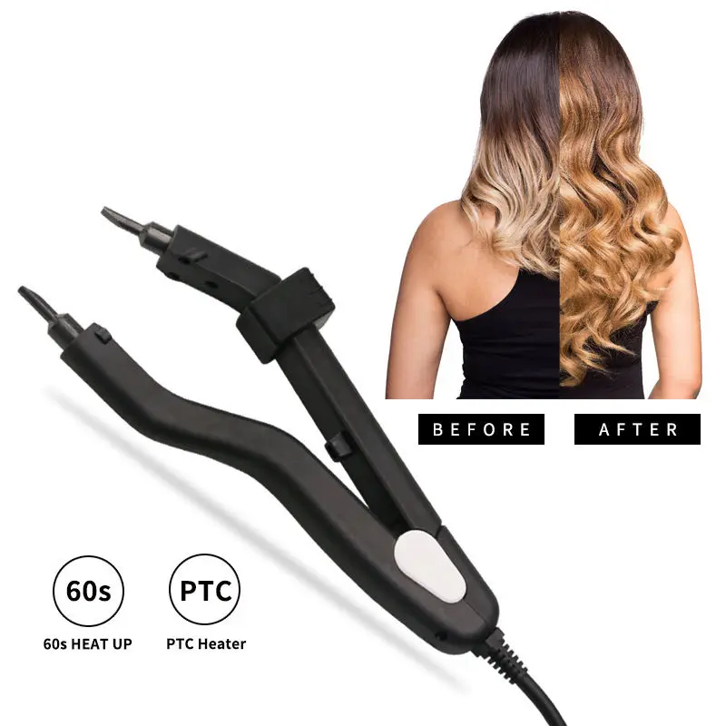 

Heat Hair Connector High Temperature Controllable Heat Iron with Gift - Perfect for Your Hair!"