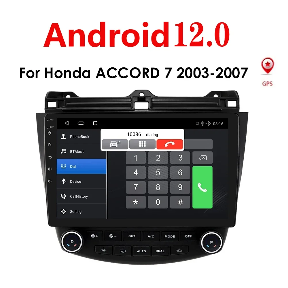 Мультимедийная магнитола для Honda Accord 7 10,1-12,0, 2003 дюйма, Android 2007, 2 Din, GPS, Wi-Fi, без DVD
Мультимедийная магнитола для Honda Accord 7 10,1-12,0, 2003 дюйма, Android 2007, 2 Din, GPS, Wi-Fi, без DVD