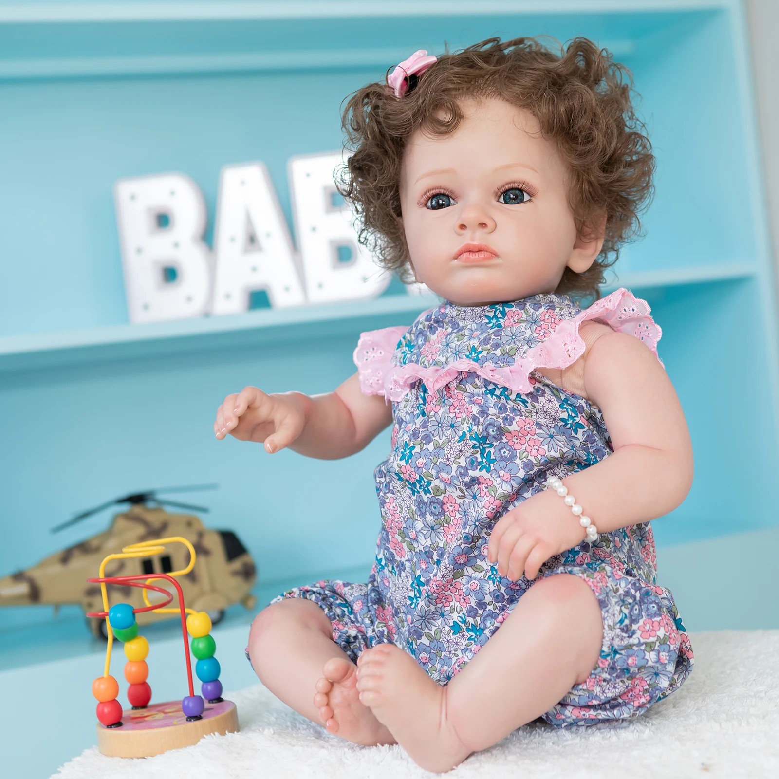 FBBD 3D Skin 24inch High Quality Already Finished Painted Handmade Doll Reborn Toddler Girl Doll Tutti Hand Root Hair
FBBD 3D Skin 24inch High Quality Already Finished Painted Handmade Doll Reborn Toddler Girl Doll Tutti Hand Root Hair