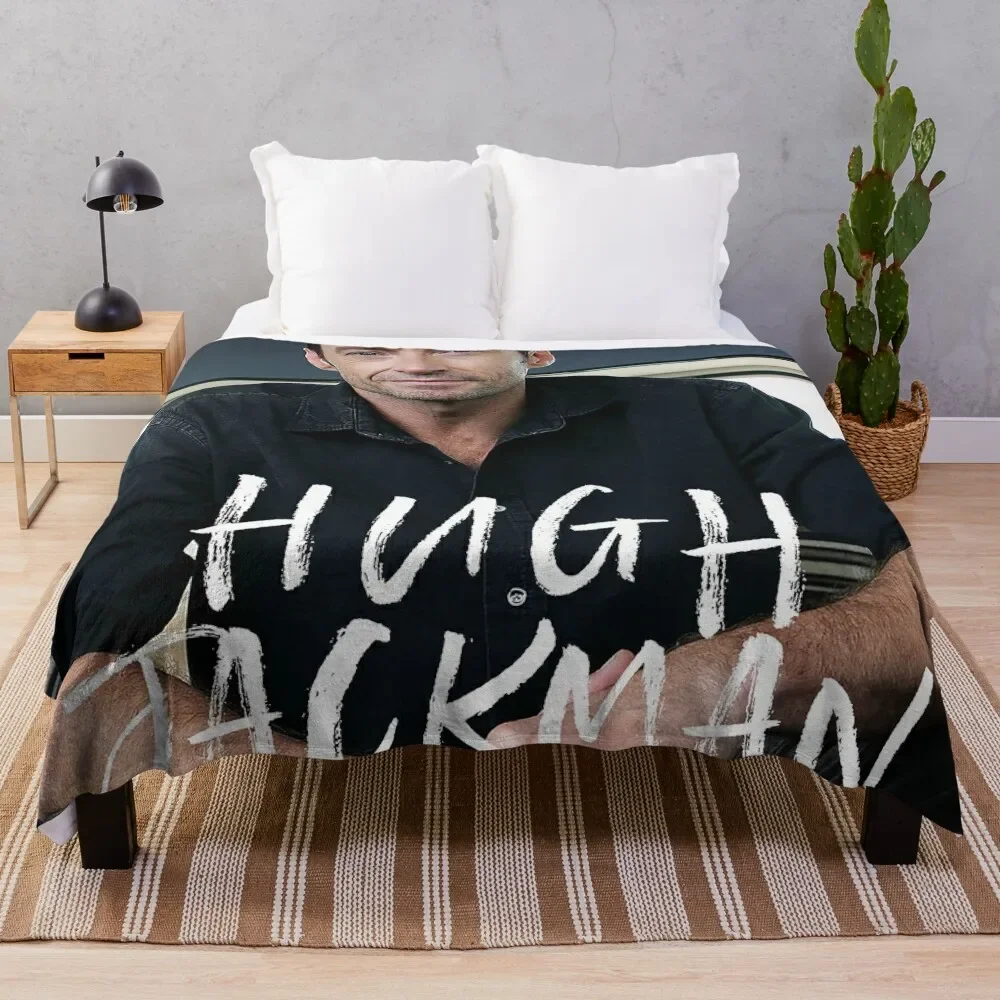 

Threean Show Hugh The Man The Music The World Tour 2019 Throw Blanket Nap Hairy valentine gift ideas Soft Blankets