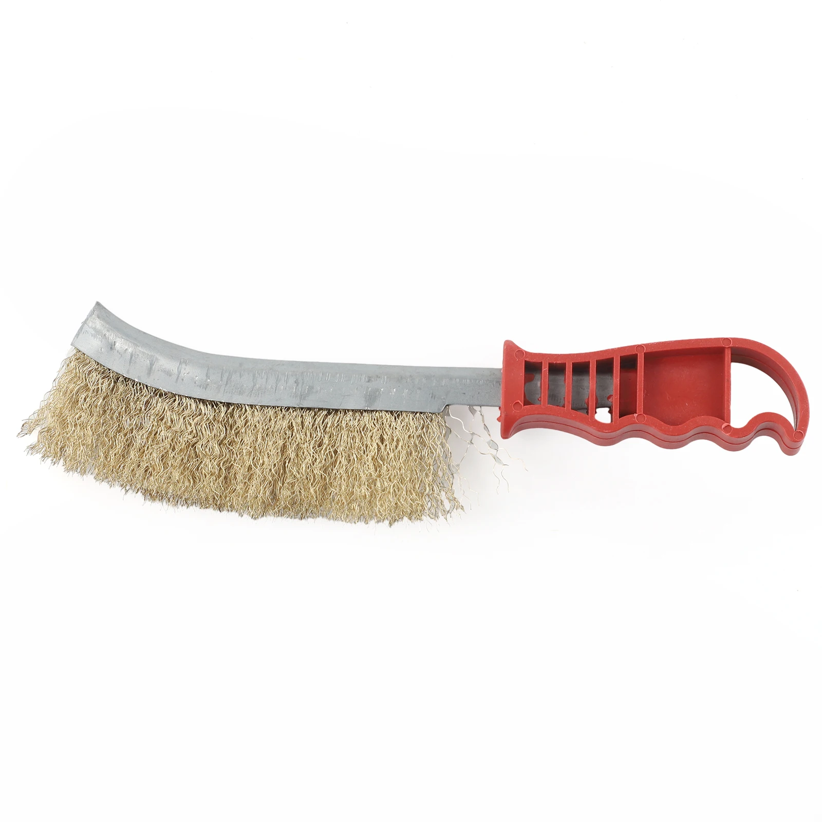 Wire Brush Premium Brass Wire Brush with Plastic Handle Ideal for Heavy Duty Rust Removal and Surface For Cleaning
Wire Brush Premium Brass Wire Brush with Plastic Handle Ideal for Heavy Duty Rust Removal and Surface For Cleaning