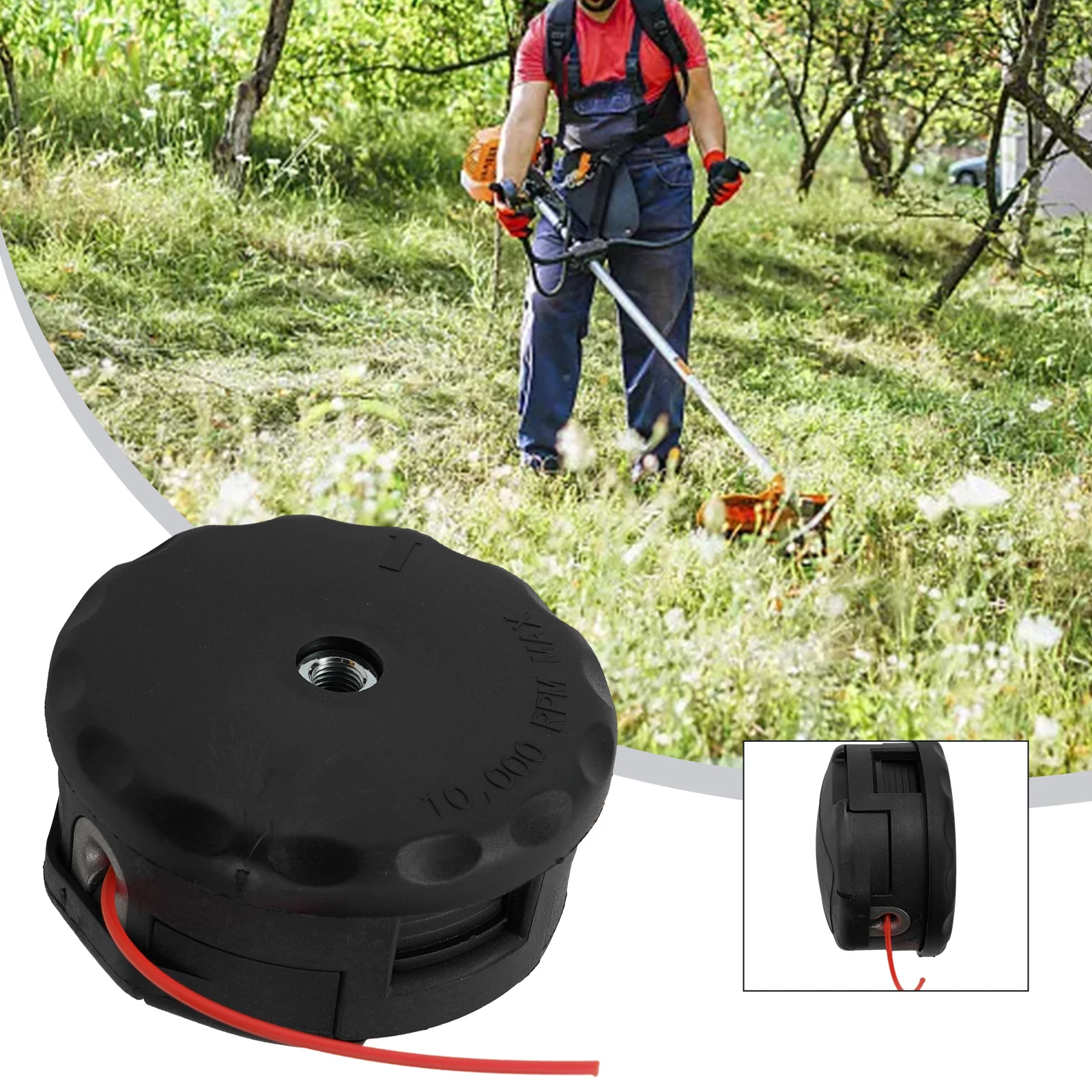 Gasoline Trimmer Head Durable For Echo For Echo Eater For Speed Feed 400 Garden Home Plastic Practical Brand New
Gasoline Trimmer Head Durable For Echo For Echo Eater For Speed Feed 400 Garden Home Plastic Practical Brand New