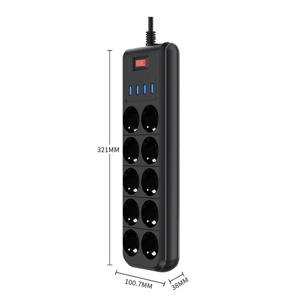 USB Ports European Socket European Countries M Extension Cable Multi Function Multi Function Power Strip European Socket
USB Ports European Socket European Countries M Extension Cable Multi Function Multi Function Power Strip European Socket