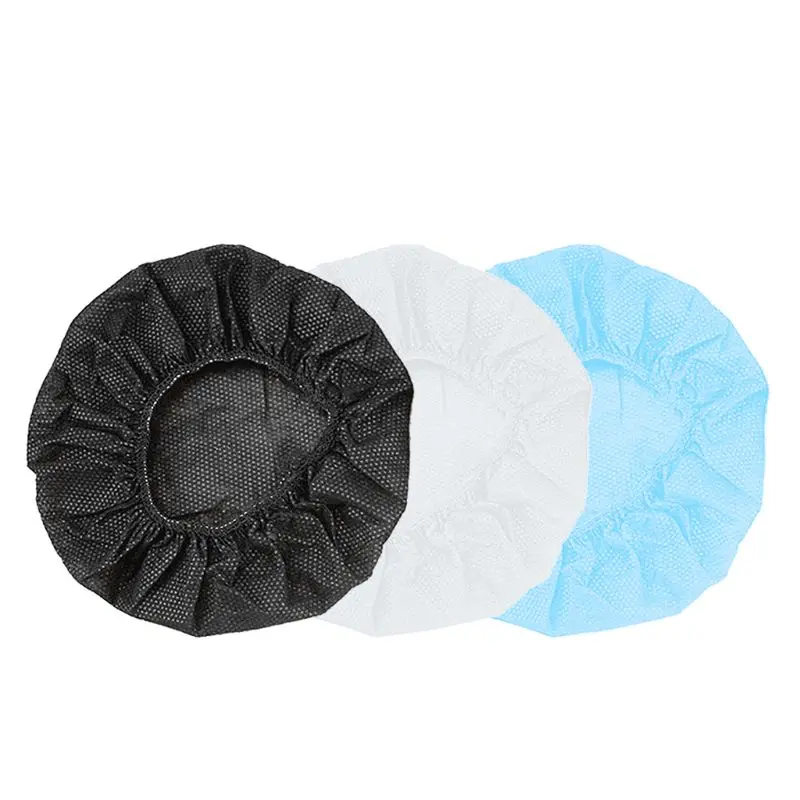

100Pcs/Bag Replacement Disposable Headphone Cover Nonwoven Fabric Earmuff Cover Cushion for 10-12CM Headset