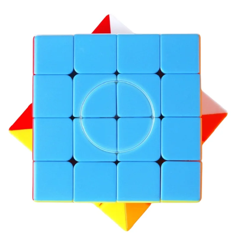 

Sengso Super Crazy Special Circular 4x4 1.0 Ver. Magic Cube Creative Speed Puzzle 4x4x4 Magico Cubo Rubic Shengshou Toy