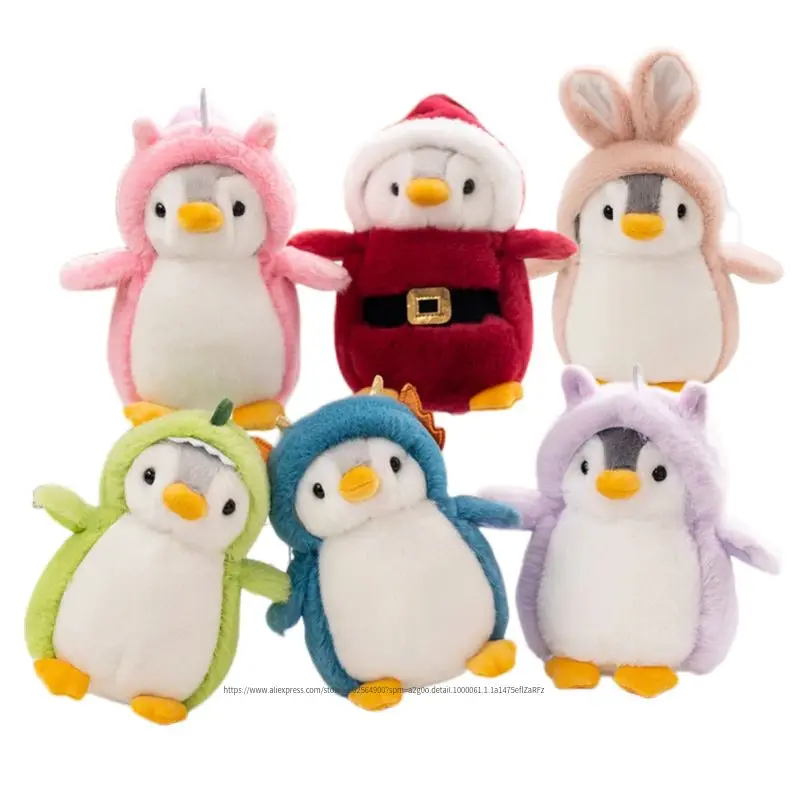 Cute Penguin Cosplay Unicorn Dinosaur Rabbit Plush Toy Stuffed 20cm Small Size Plush Animals Doll Kids Toys birthday gift
Cute Penguin Cosplay Unicorn Dinosaur Rabbit Plush Toy Stuffed 20cm Small Size Plush Animals Doll Kids Toys birthday gift