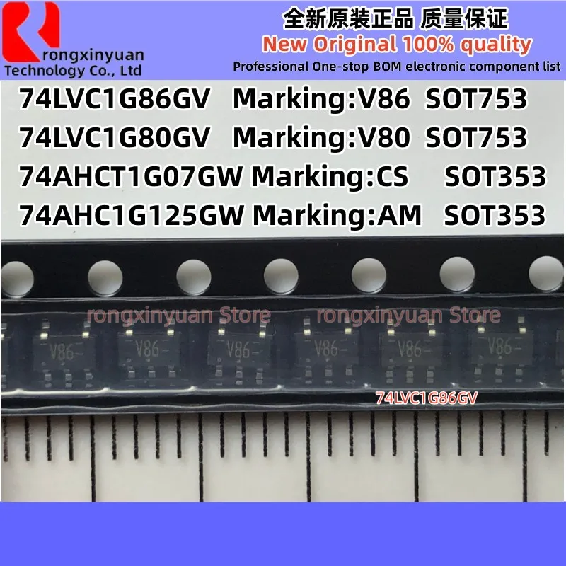 20pcs 74LVC1G86GV V86 74LVC1G86 74LVC1G80GV V80 74LVC1G80 74AHCT1G07GW CS 74AHCT1G07 74AHC1G125GW AM 74AHC1G125 100%New original
20pcs 74LVC1G86GV V86 74LVC1G86 74LVC1G80GV V80 74LVC1G80 74AHCT1G07GW CS 74AHCT1G07 74AHC1G125GW AM 74AHC1G125 100%New original