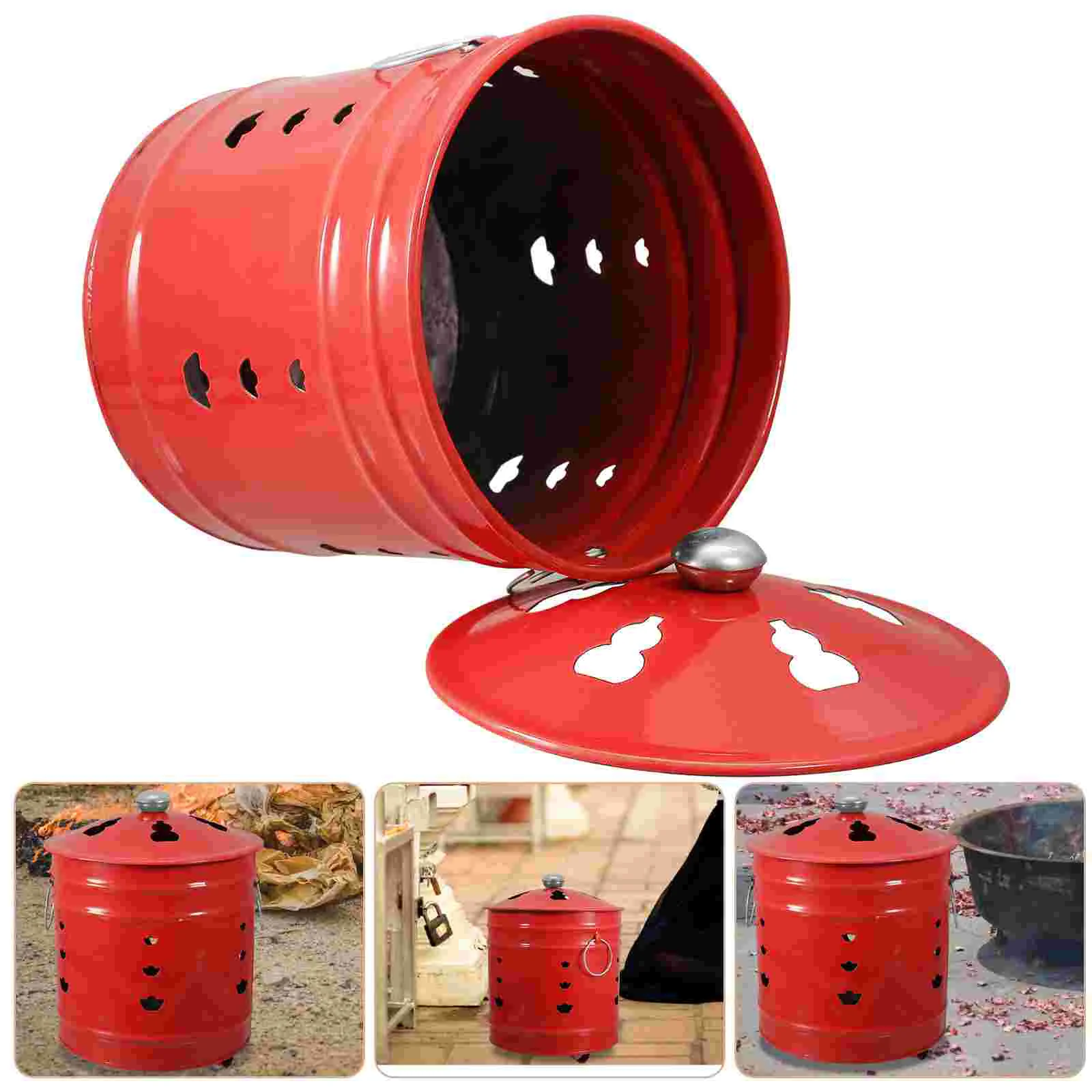Burn Incinerator Fire Barrel Cage Pit Burning Can Bin Yard Garden Bucket Waste Outside Barrels Metal Bonfire Paper Leaves
Burn Incinerator Fire Barrel Cage Pit Burning Can Bin Yard Garden Bucket Waste Outside Barrels Metal Bonfire Paper Leaves