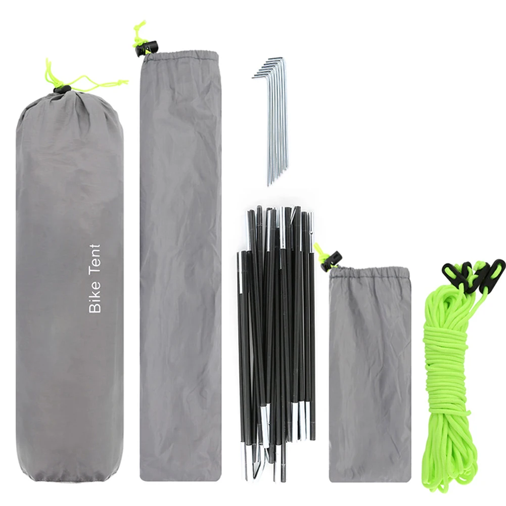 1pc Foldable Bicycle Tent Kit Waterproof Outdoor Storage Shed Bicycle Bikes Lightweight Tent With Floor Outdoor Accessories
1pc Foldable Bicycle Tent Kit Waterproof Outdoor Storage Shed Bicycle Bikes Lightweight Tent With Floor Outdoor Accessories