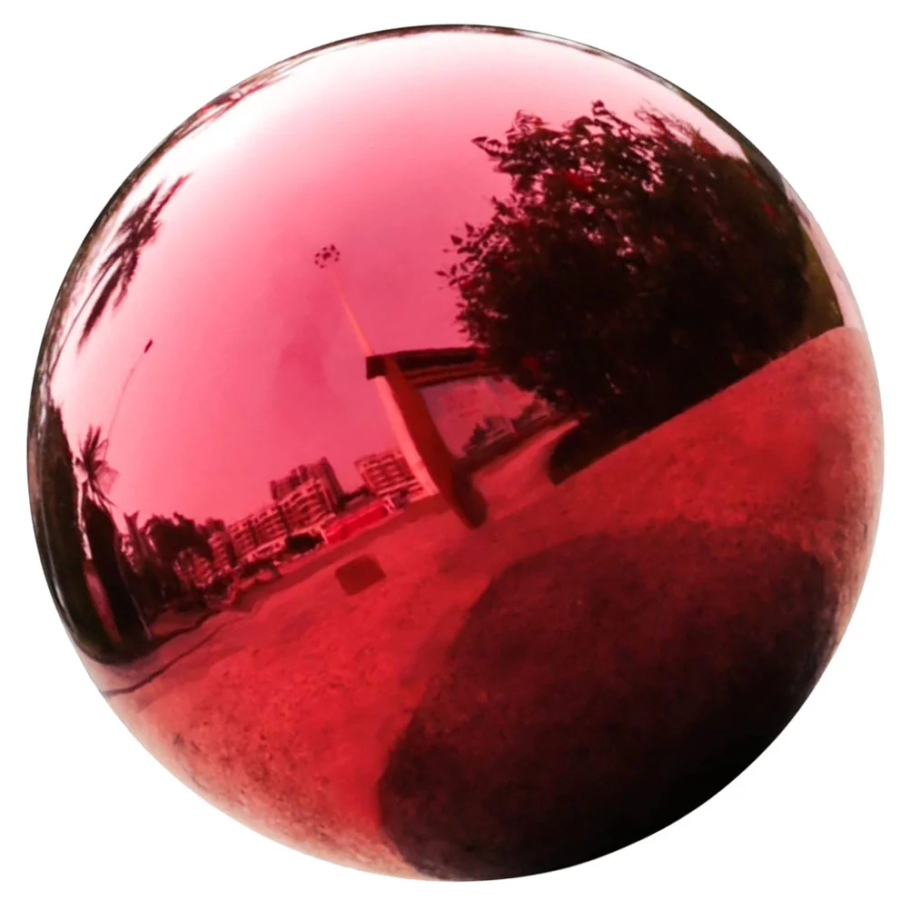 Stainless Steel Gazing Ball Reflective Ball Garden Mirror Ball Polished Sphere Hollow Ball Ornaments Home Decoration
Stainless Steel Gazing Ball Reflective Ball Garden Mirror Ball Polished Sphere Hollow Ball Ornaments Home Decoration